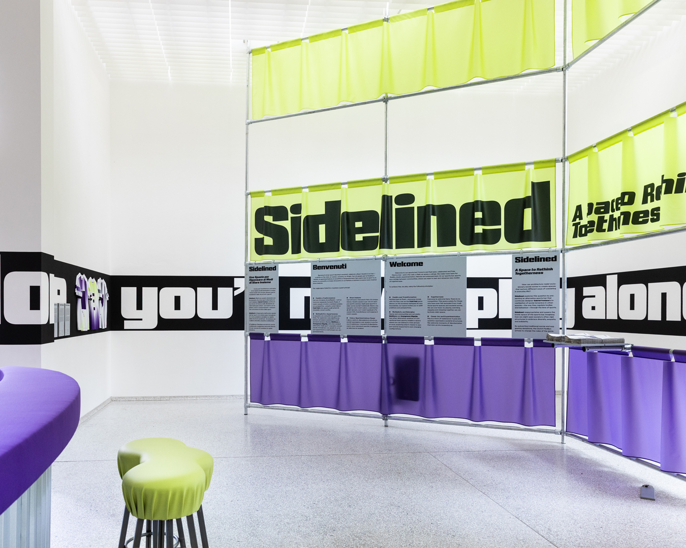 WiseType®, project: SIDELINED: A Space to Rethink Togetherness (Fig. 29)